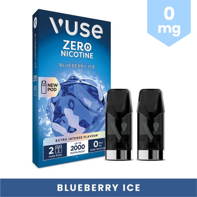 Vuse Blueberry Ice Extra-Intense Flavour Pods (0mg)