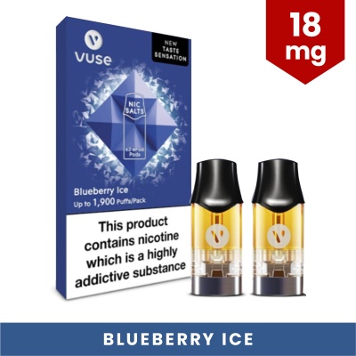 Vuse Pro ePod Blueberry Ice Refill Pods (18mg)