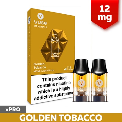 Vuse ePod 2 vPro Tobacco Refills 12mg | Health and Care