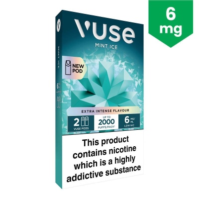 Vuse Mint Ice Extra-Intense Flavour Pods (6mg)