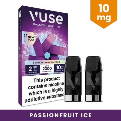 Vuse Passionfruit Ice Extra-Intense Flavour Pods (10mg)