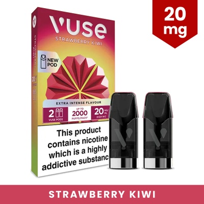 Vuse Strawberry Kiwi Extra-Intense Flavour Pods (20mg)