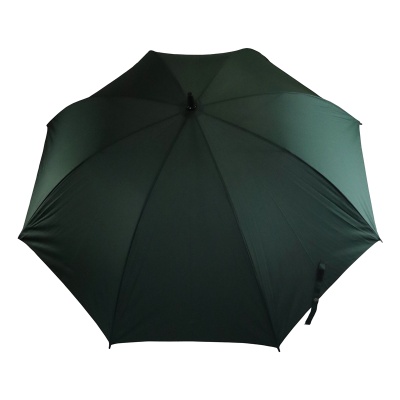 British Racing Green Large-Canopy Windproof Golf Umbrella with Lightweight Fibreglass Shaft