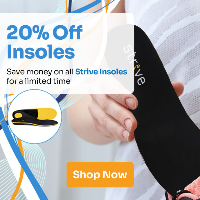 Save money on Strive insoles