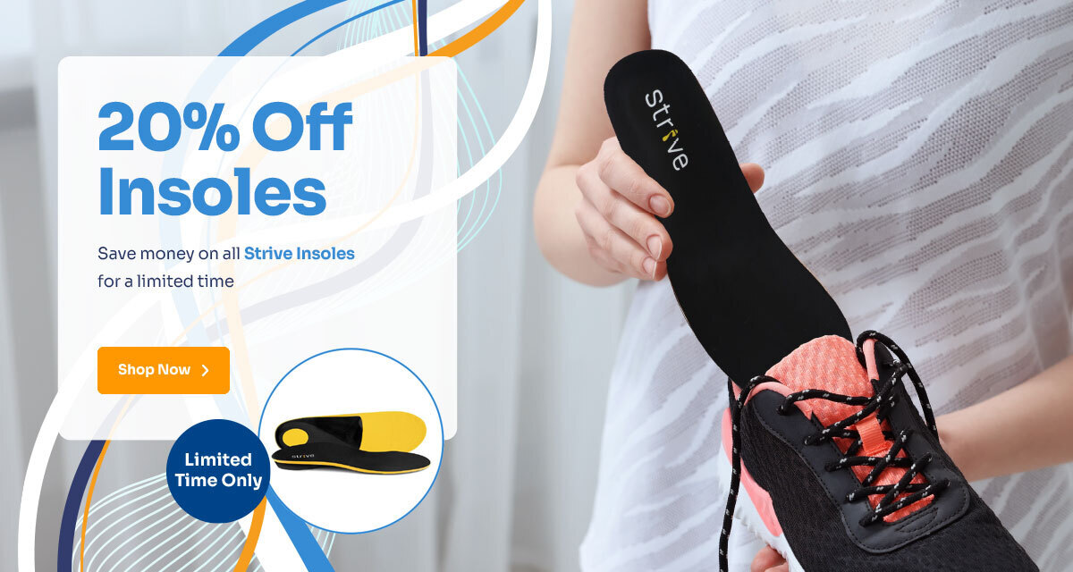 Save money on Strive insoles