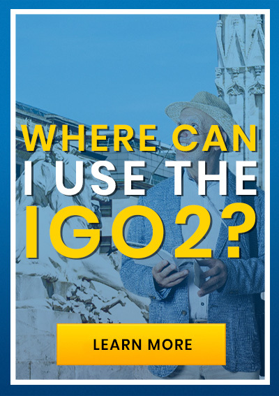 Where Can I Use the iGo2?